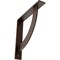 Ekena Millwork Bulwark Steel Bracket, Antiqued Copper 2"W x 12"D x 12"H BKTM02X12X12BUACO - alternate 1